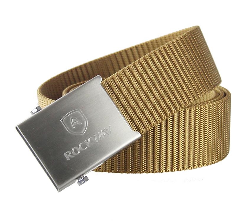 bruine nylon riem brown nylon webbing belt