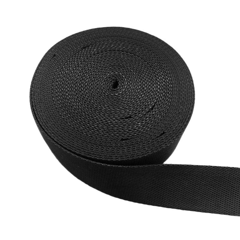 black Ultralight UHMWPE Webbing black Ultralight UHMWPE Webbing