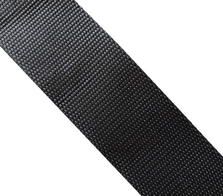 2 Inch Wide Dyneema Straps Zwart