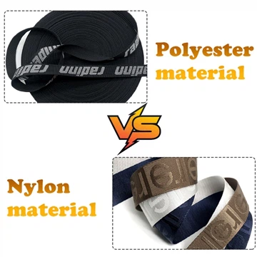 Hoe nylon webbing en polyester webbing te onderscheiden?