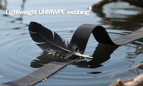 Lightweight UHMWPE webbing Lightweight UHMWPE webbing