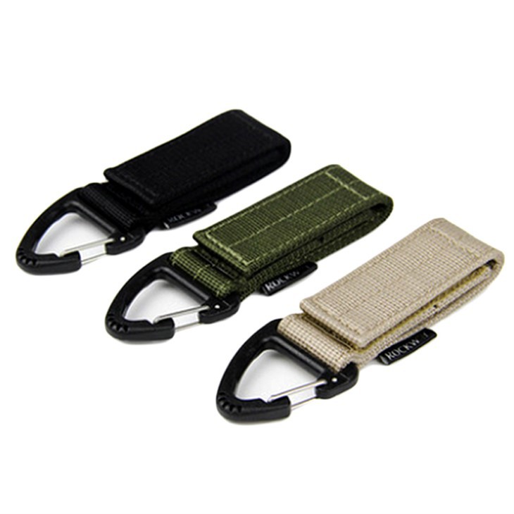 Geweven nylon sleutelhanger
